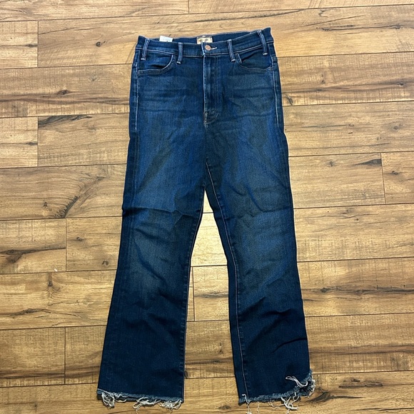 MOTHER Denim - MOTHER Dark Blue Bootcut Jeans